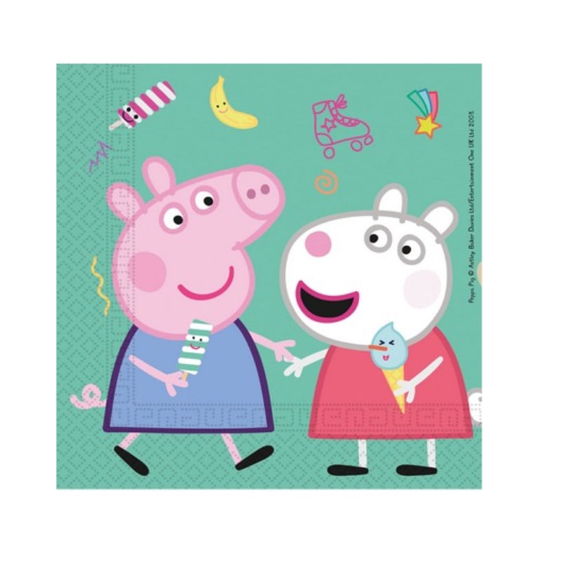 Serviettes Peppa Pig, 20 pcs.