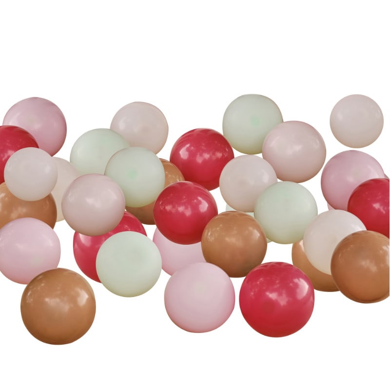 Ballons couleur ferme, 40 pcs.