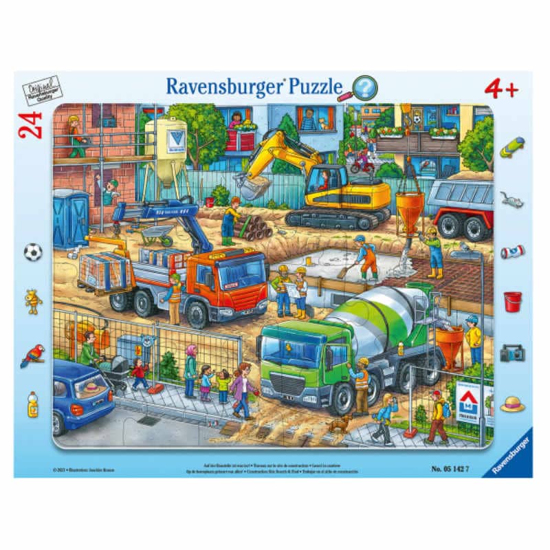 Puzzle Baustelle, 24tlg.