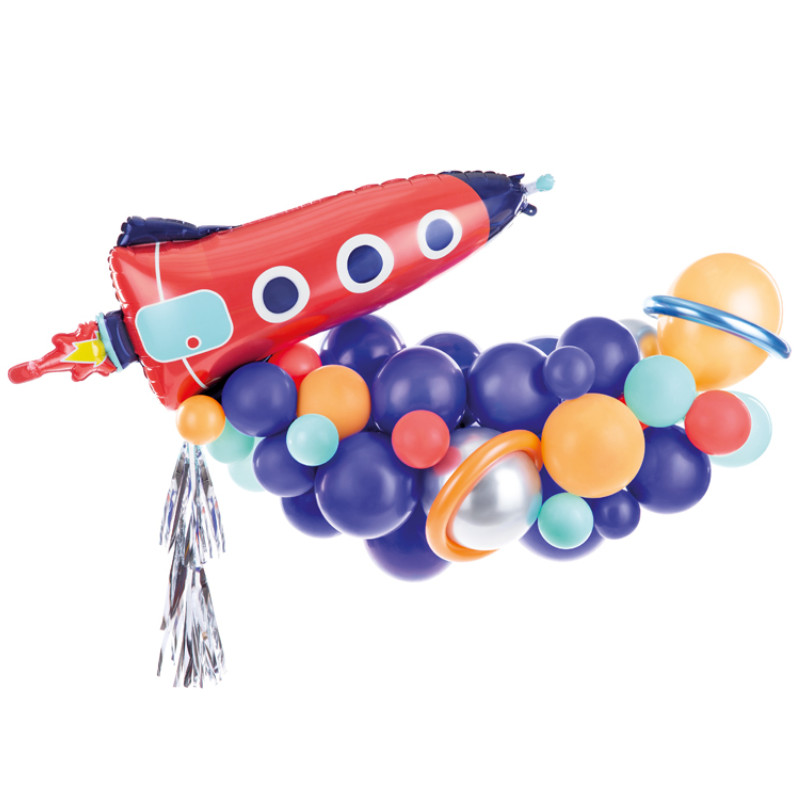 Ballonbogen Rakete