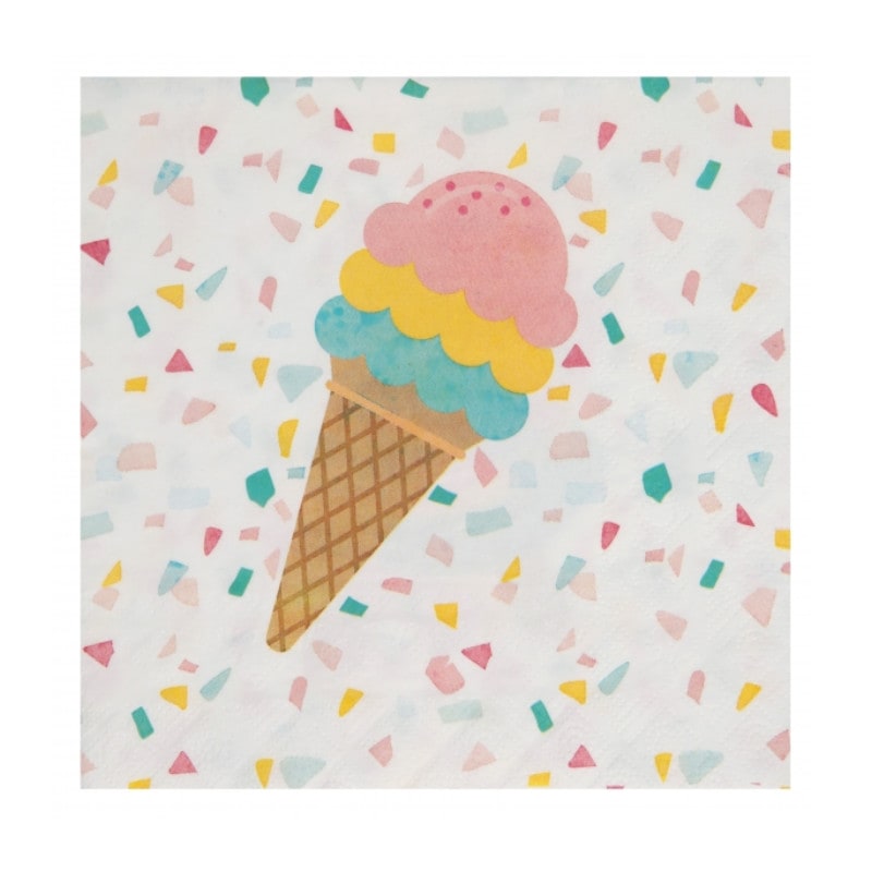 Serviettes Ice Cream, 20 pcs.