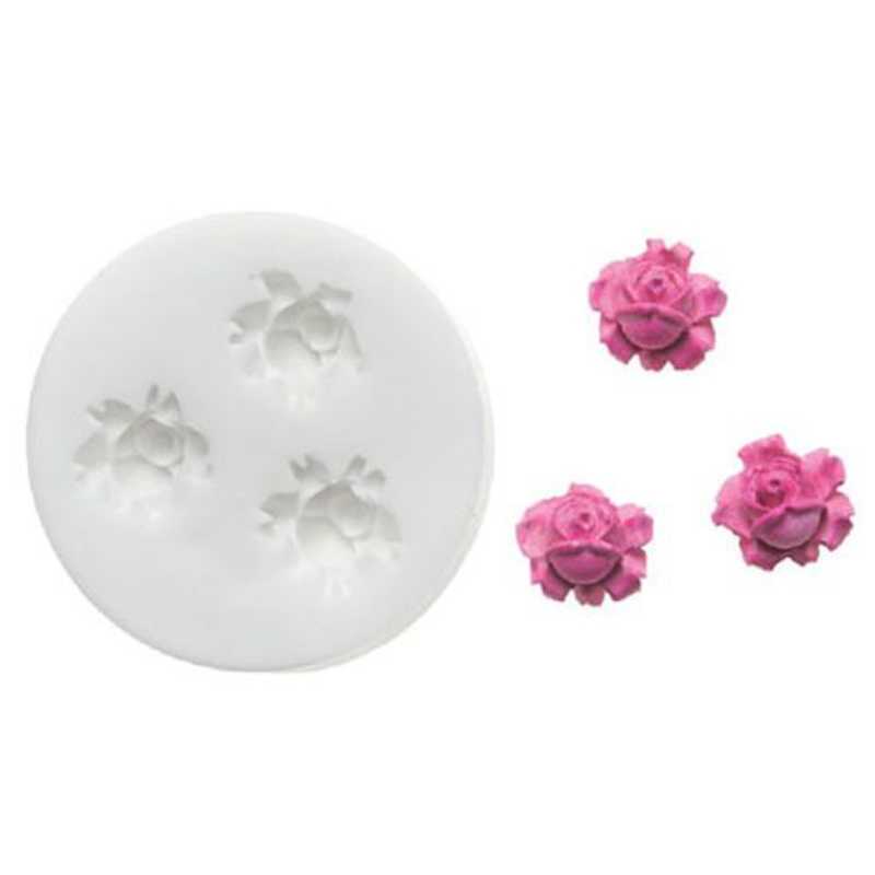 Fondant Modelierförmchenset Rose, 2-teilig