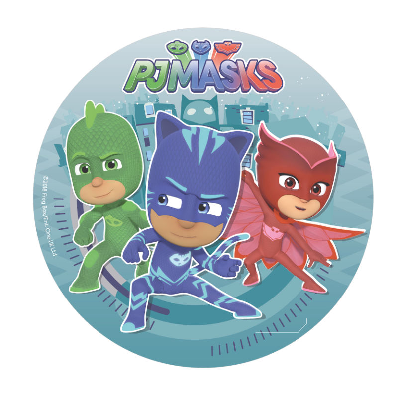 Décor pour gâteau PJ Masks