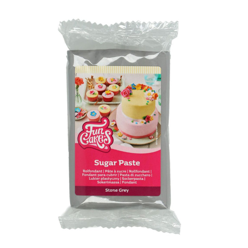 Funcakes Fondant Grau, 250 g