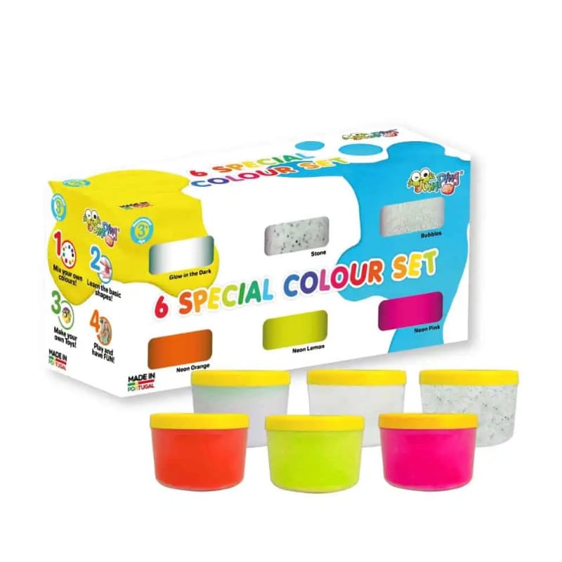 Jumping Clay farben Set