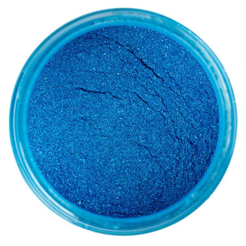 Super Glitzer Puder Blau,