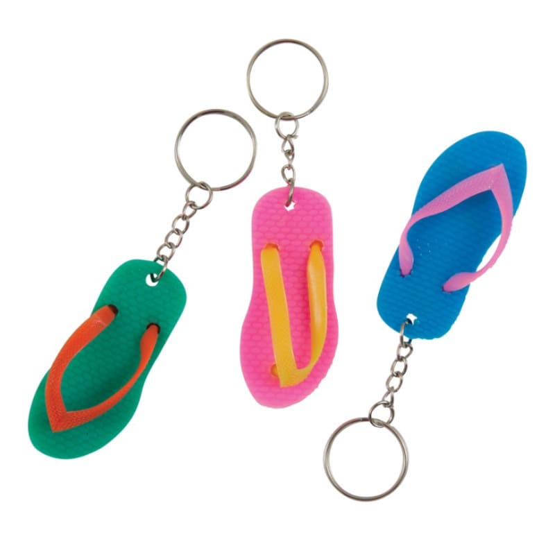 Porte-clés Flip Flops, 6 pcs.