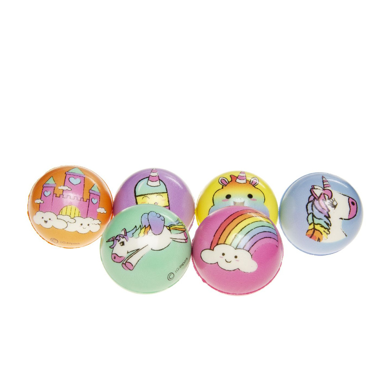 Balle antistress Licorne, 1 pc assort.