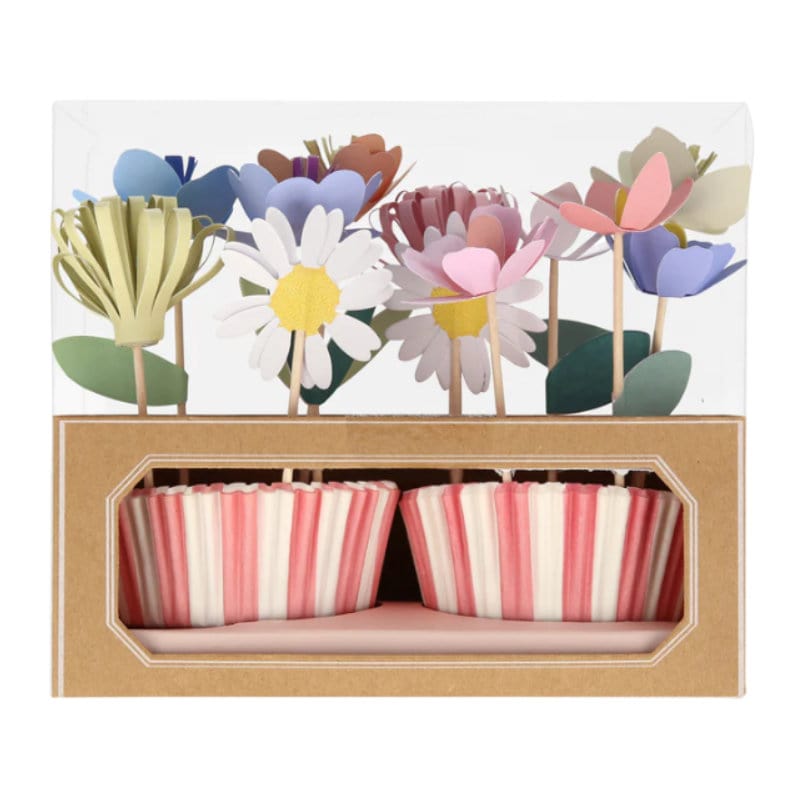 Cupcake Kit Meri Meri Frühling, 12 Stk.