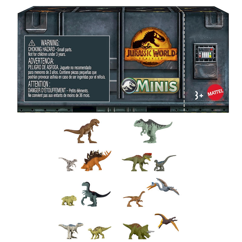 Figurines à  collectionner Jurassic World, 1, 2 ou 3 pcs. assort.