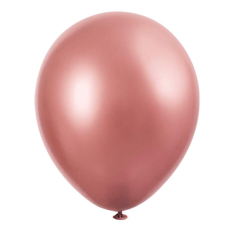 Luftballons Platinum rose gold, 6 Stk.