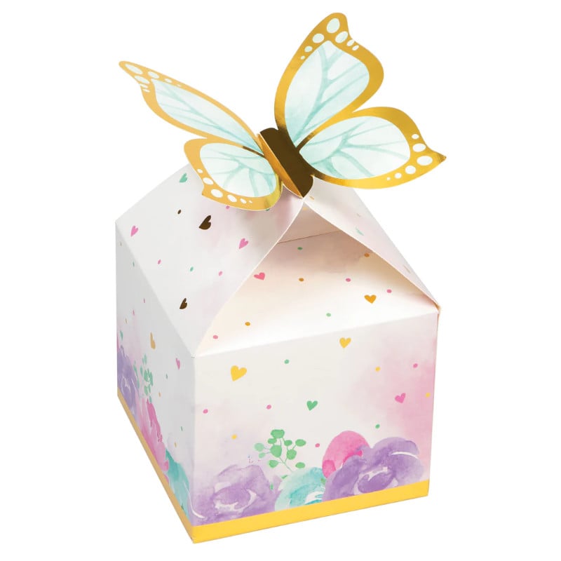 Geschenkbox Schmetterling, 8 Stk.