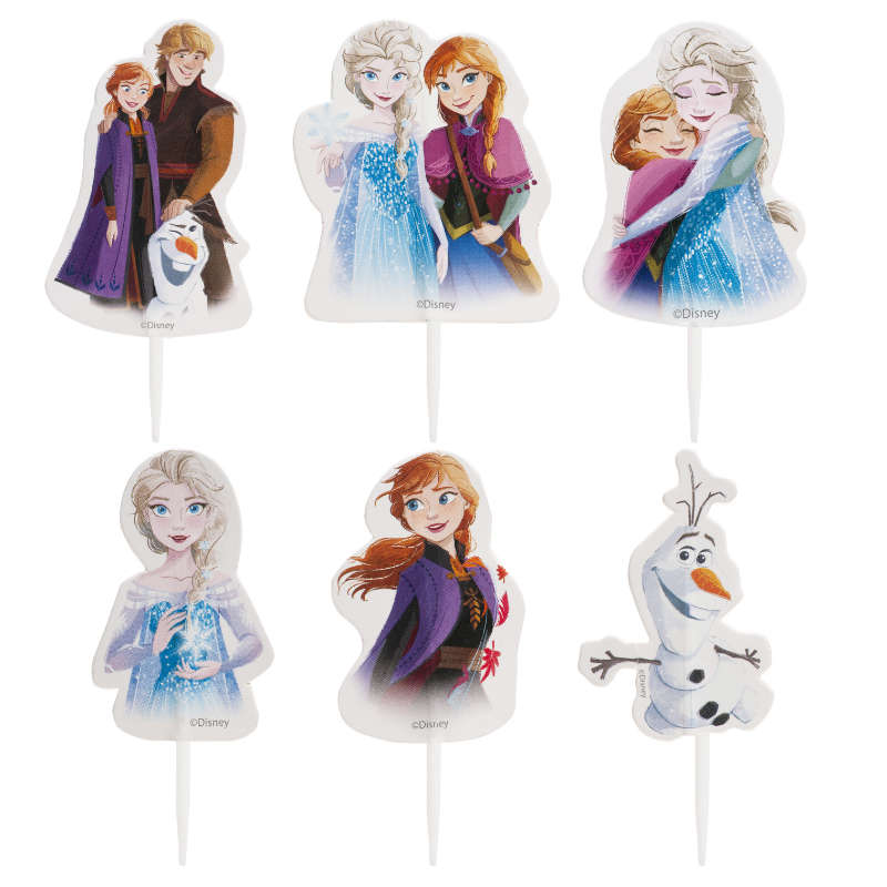 Cake topper Frozen, 16 pcs.