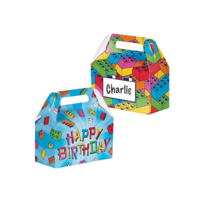 Boîtes cadeaux blocs de construction, 4 pcs.