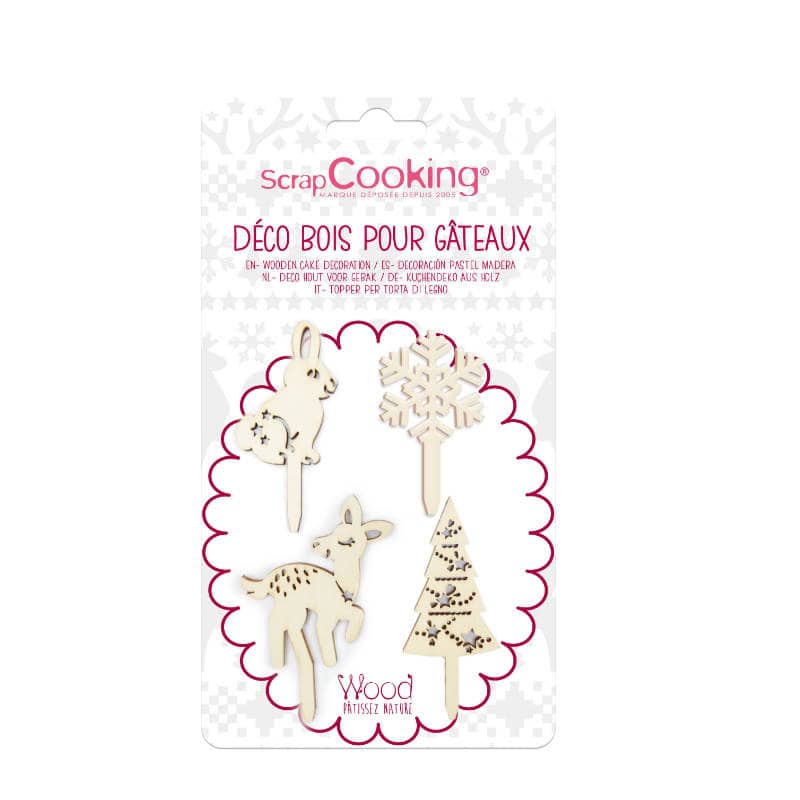 Cake Topper Waldtiere