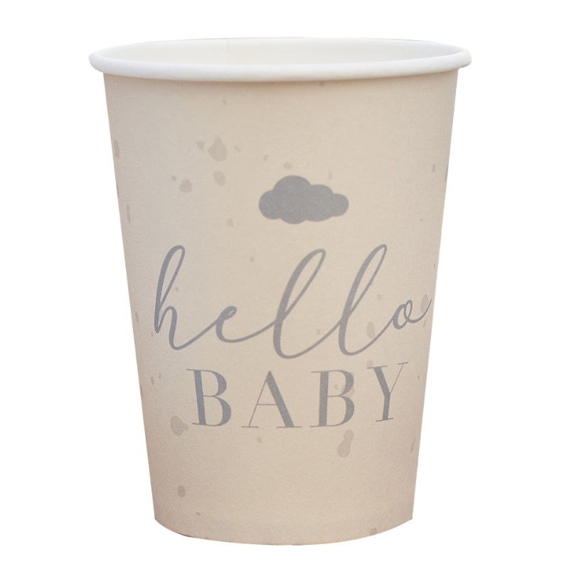 Becher Hello Baby, 8 Stk.