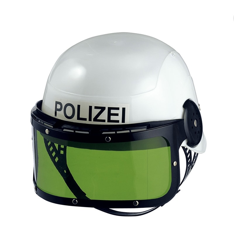 Polizeihelm mit Visier