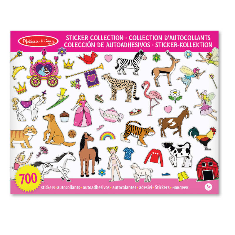 Sticker Prinzessin, Tiere & mehr