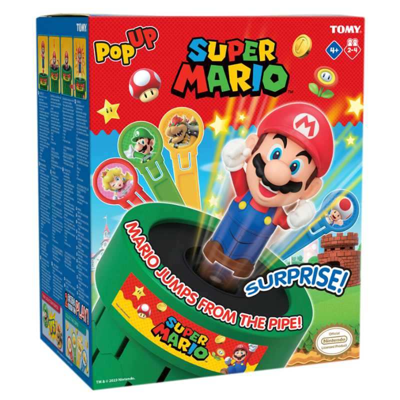 Jeu d'action Pop Up Super Mario