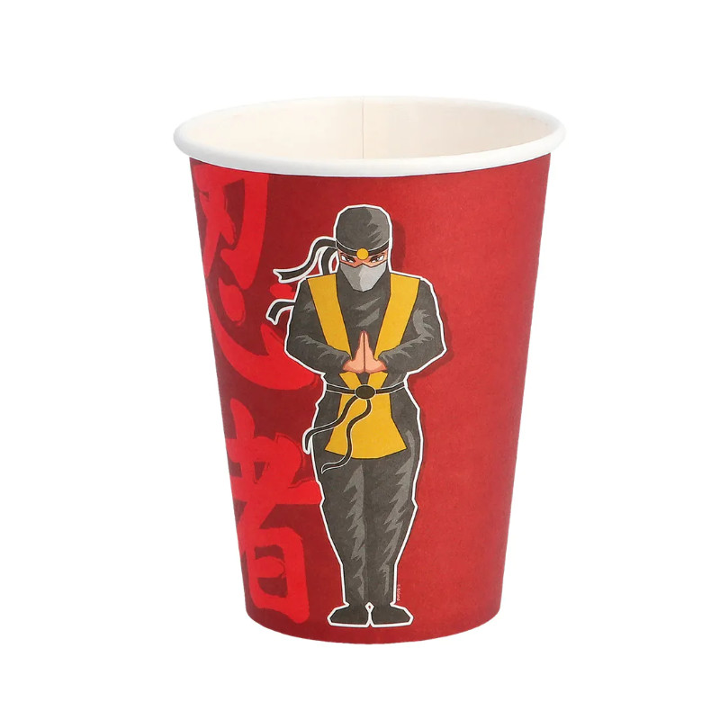 Partybecher Ninja, 8 Stk.