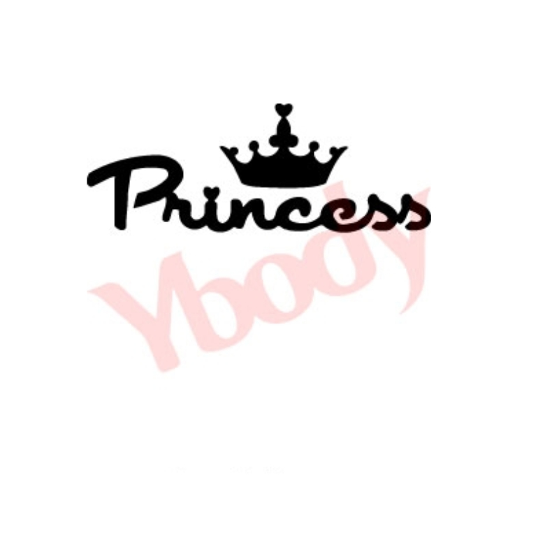 Pochoir de tatouage Princess