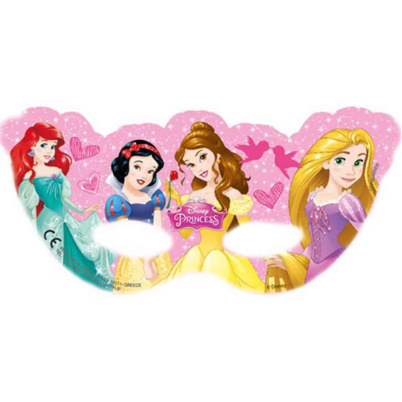 Masken Disney Prinzessin, 6 Stk.