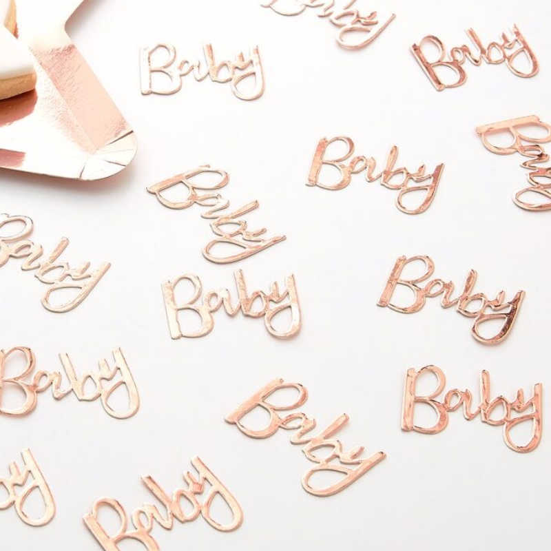 Konfetti Babyshower Rose Gold