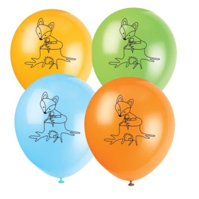 Luftballons Kleiner Fuchs 8 Stk.