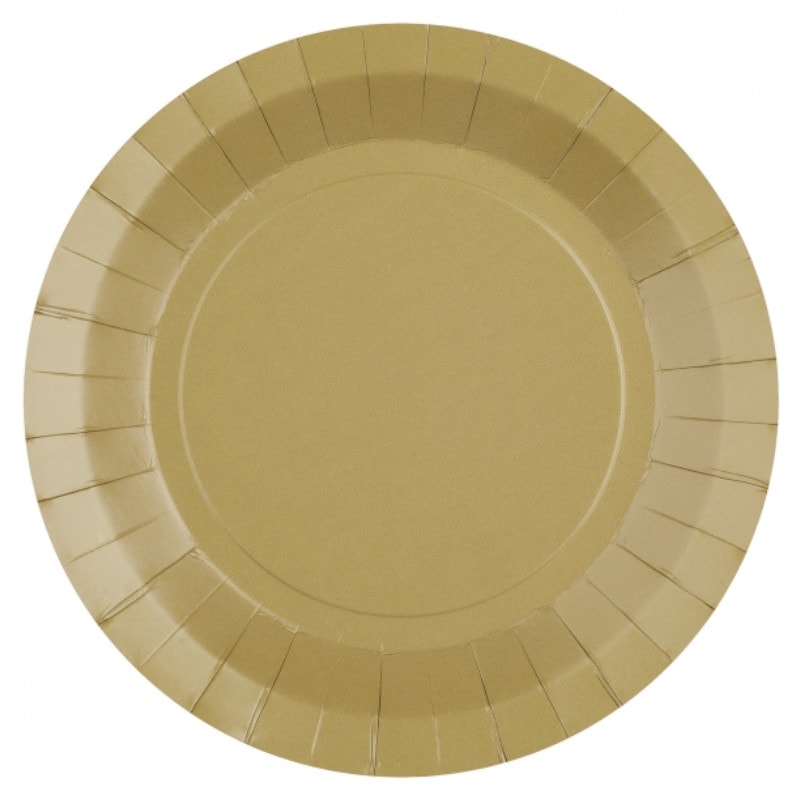 Teller Beige, 10 Stk.