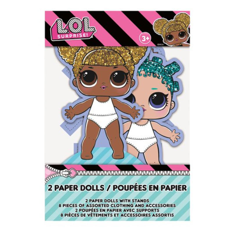 Papierpuppen L.O.L Surprise, 2 Stk.