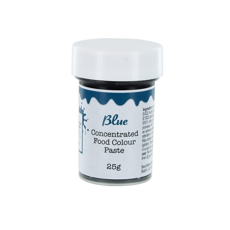 Pâte alimentaire Colour Splash Bleu, 25g