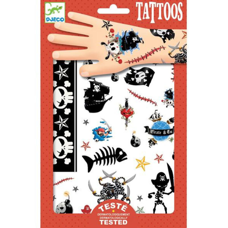 Djeco Tattoos Piraten