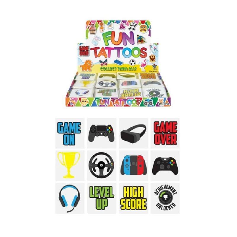 Kit de tatouage Game On