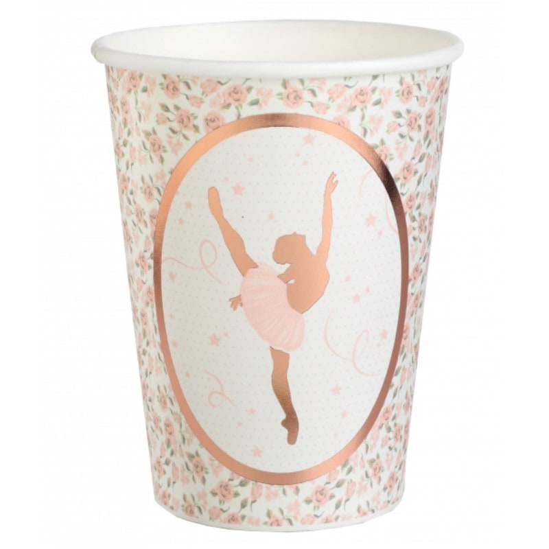 Becher Ballerina, 10 Stk.