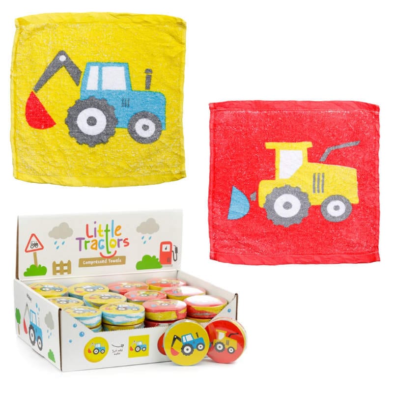 Serviette magique tracteur, 1 pc assort.